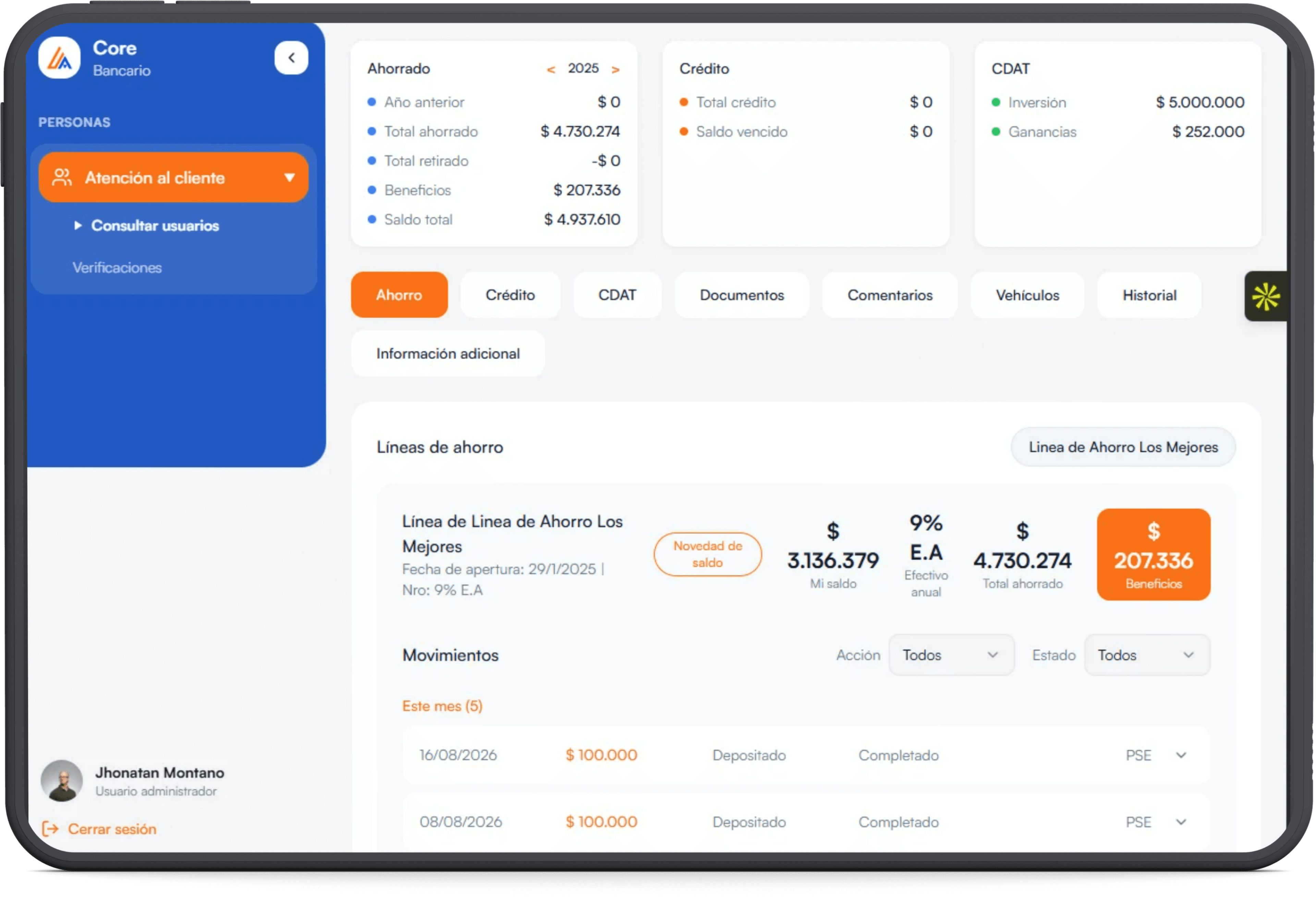 ZEROCODE dashboard interface — real product