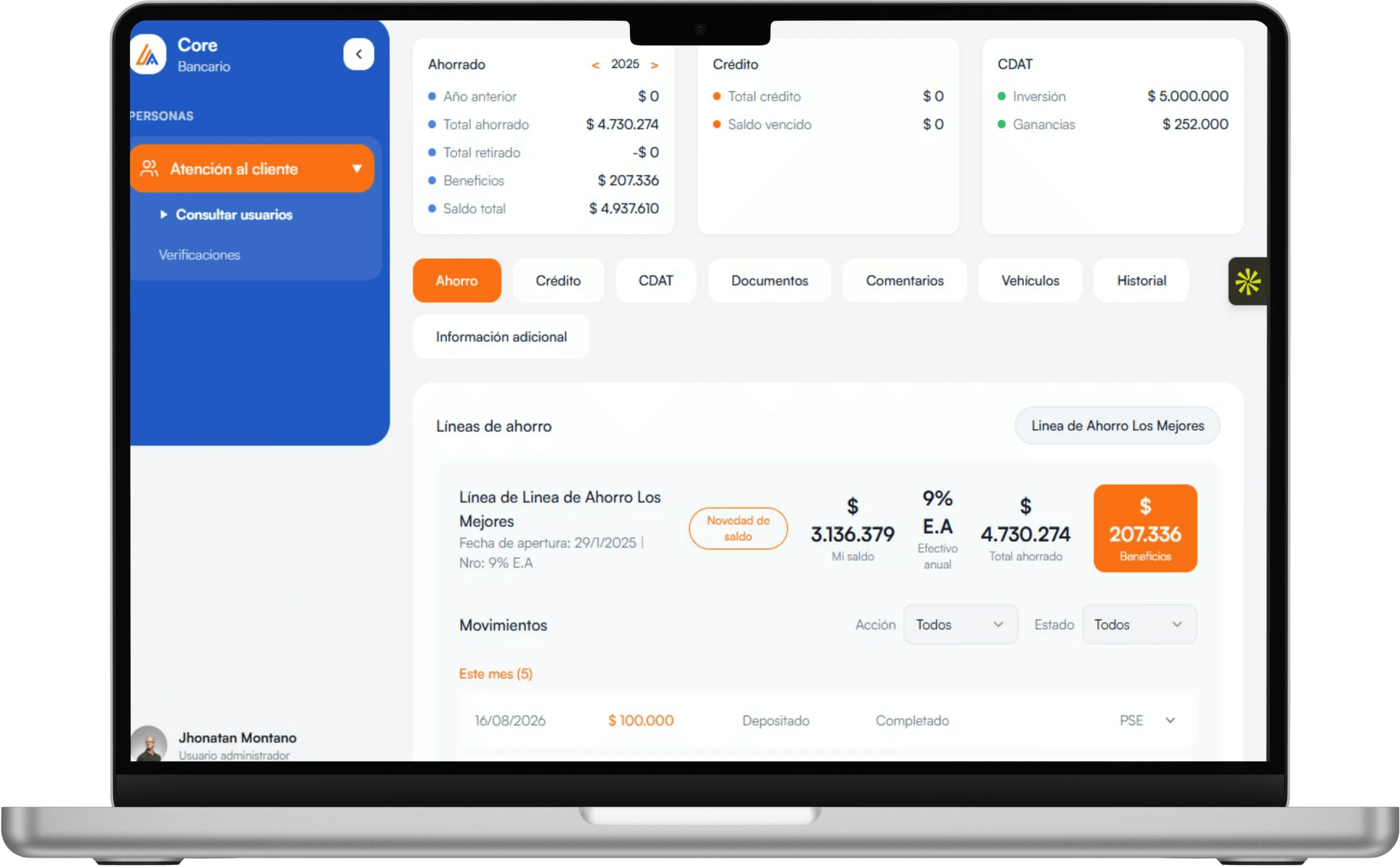 ZEROCODE dashboard interface — real product