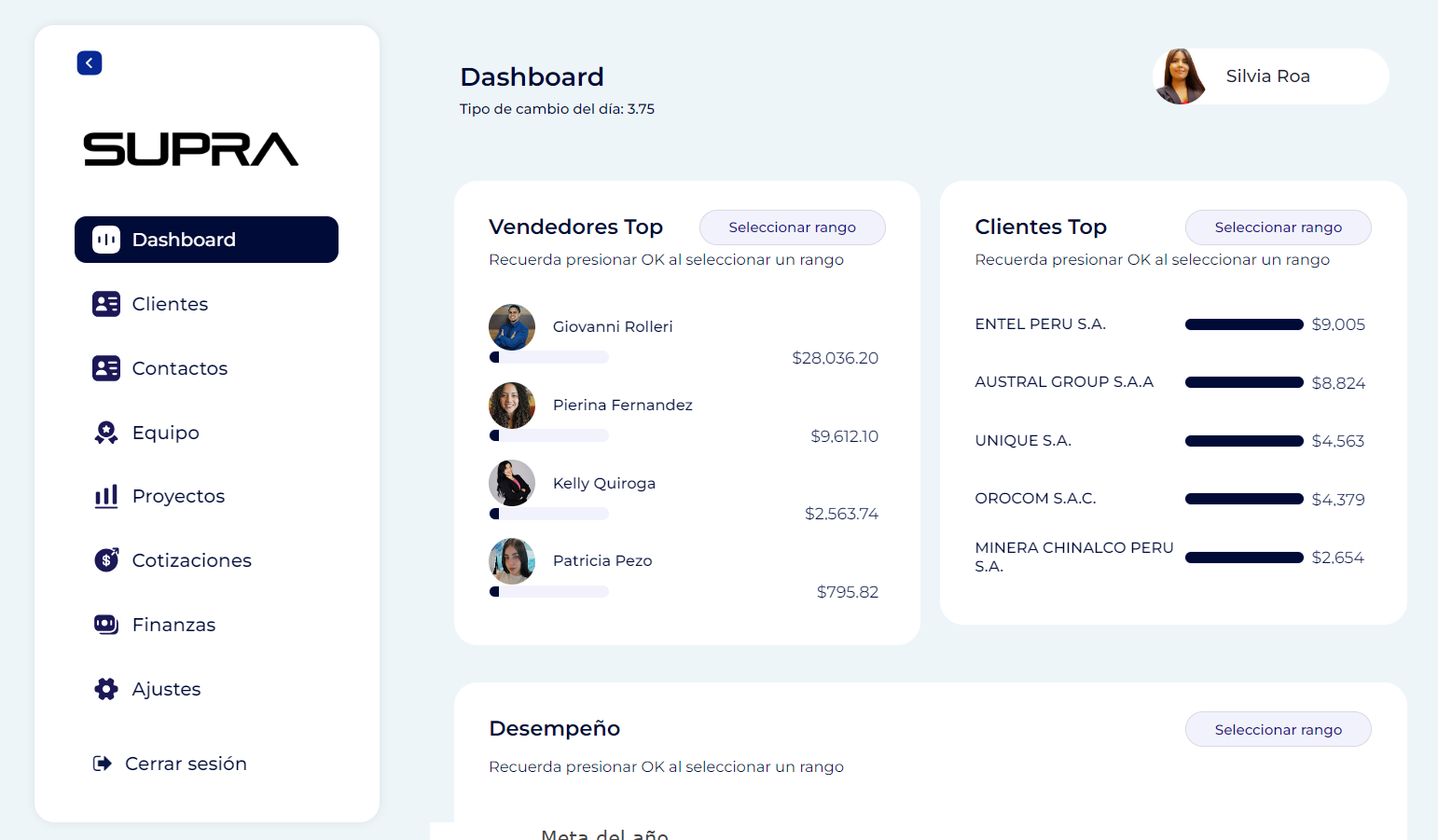 Dashboard
