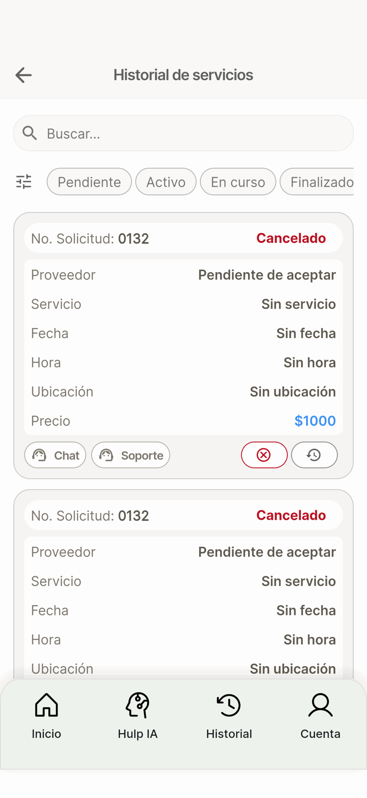 historial